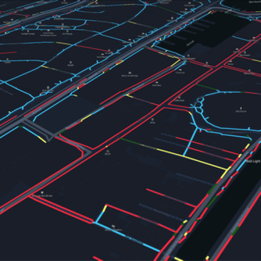 Social Distancing Dashboard (© TU Delft/AMS)