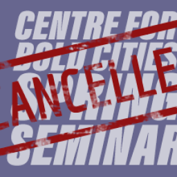 Spring Seminar - cancelled